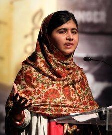 Malala Yousafzai obtiene el Premio Sájarov a la Libertad de Conciencia de la Eurocámara Malala Yousafzai obtiene el Premio Sájarov a la Libertad de Conciencia de la Eurocámara