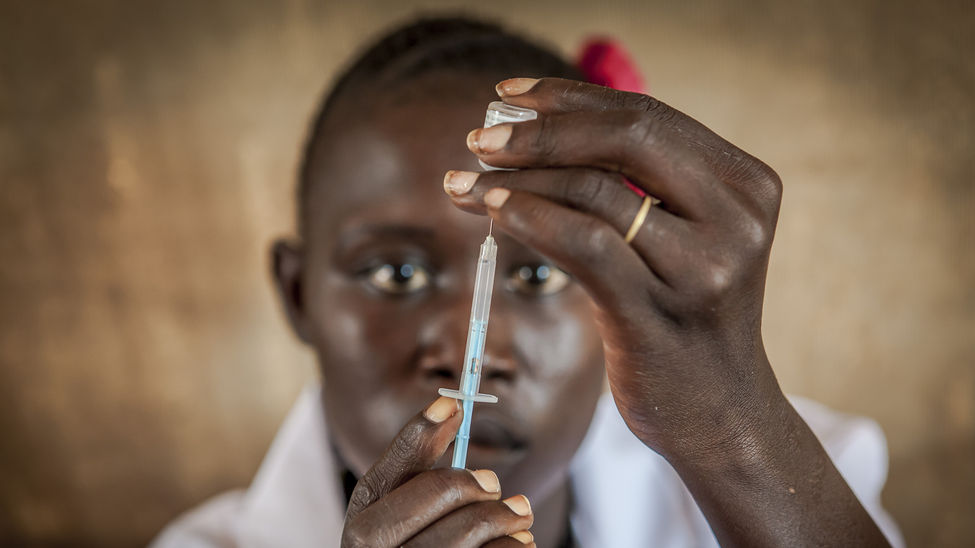 Vacunación en Yida, Sudán del Sur. Foto 4 © Yann Libessart/MSF