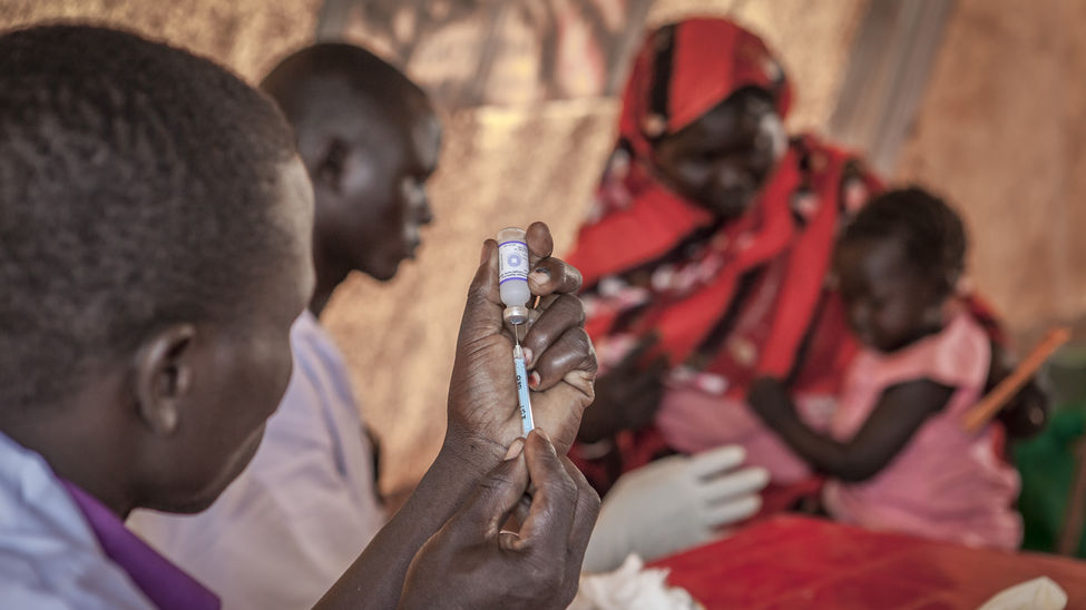 Vacunación en Yida, Sudán del Sur. Foto 7 © Yann Libessart/MSF