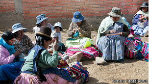 Mujeres aymara 