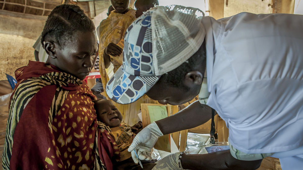 Vacunación en Yida, Sudán del Sur. Foto 9. © Yann Libessart/MSF