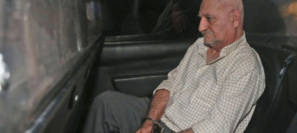 Daniel Galvn, en un traslado a la Audiencia Nacional. (Efe)